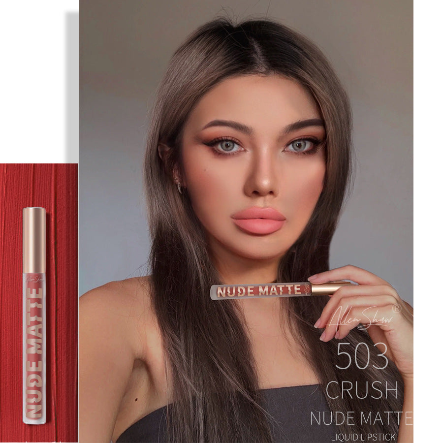 Silky Cream Texture Lip Gloss Aliexpress Shopee Cross-Border Exclusive Lip Glaze Lip Gloss Lipstick