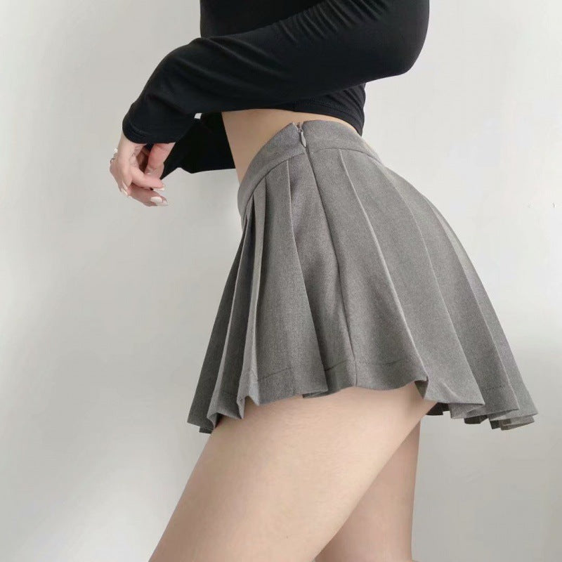 Long Back Cute Pleated Skirt For Women