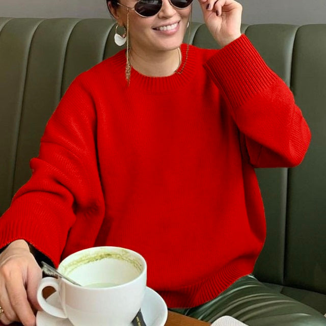 Korean Style Wool Jumper For Women