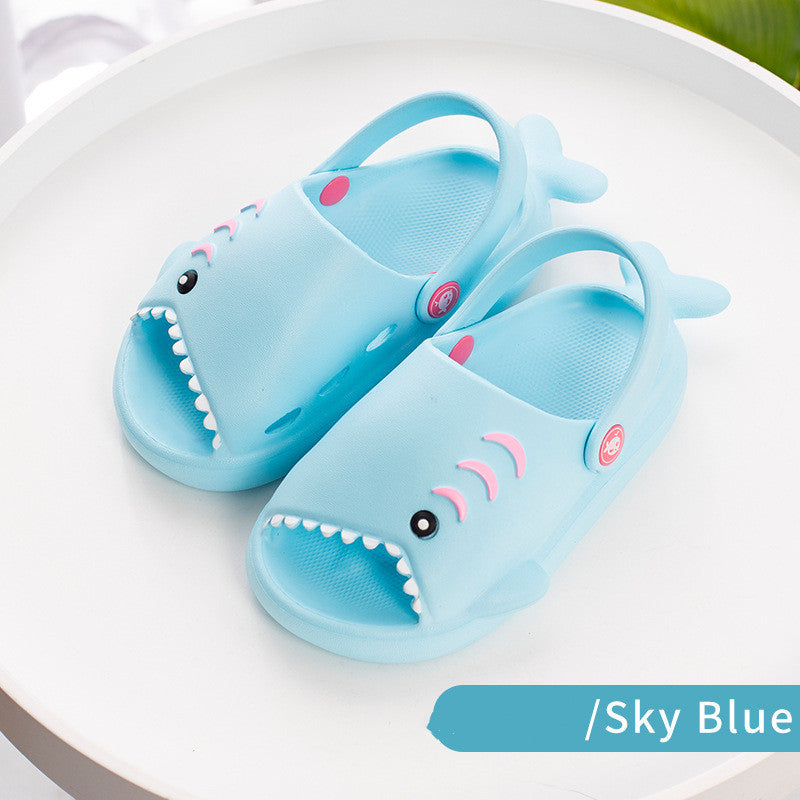 Cute Cartoon  Little Shark Garden Slipper for girls