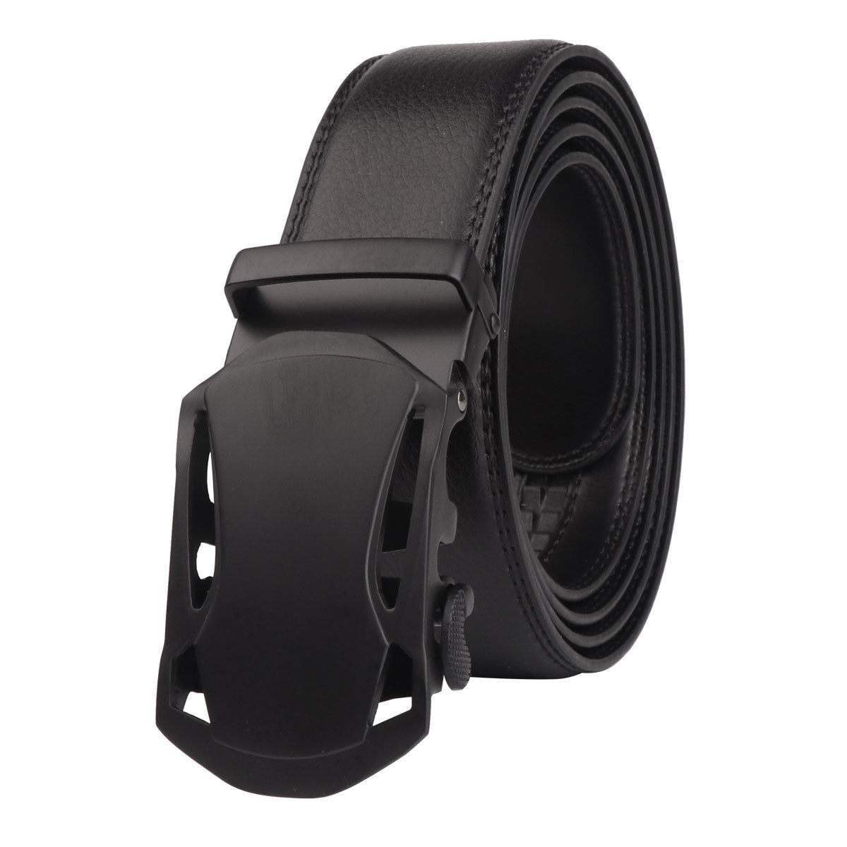 Leather men's belt