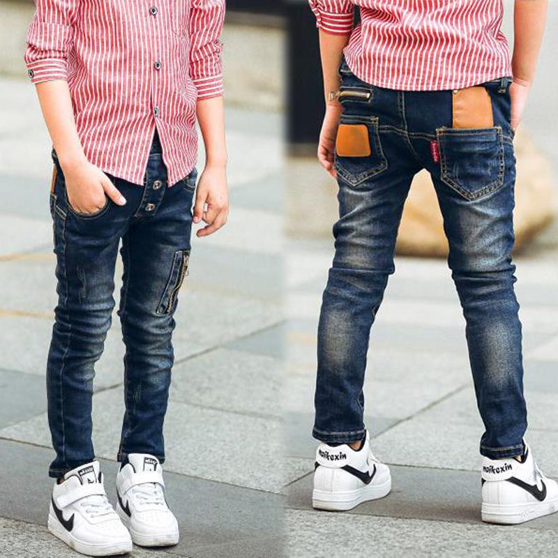 stretch denim pants for boys