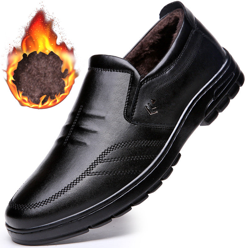 Plus Size Formal Business Casual Leather Shoes for men