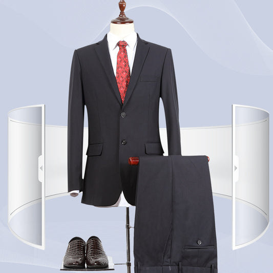 Black Office Style Suits For Men