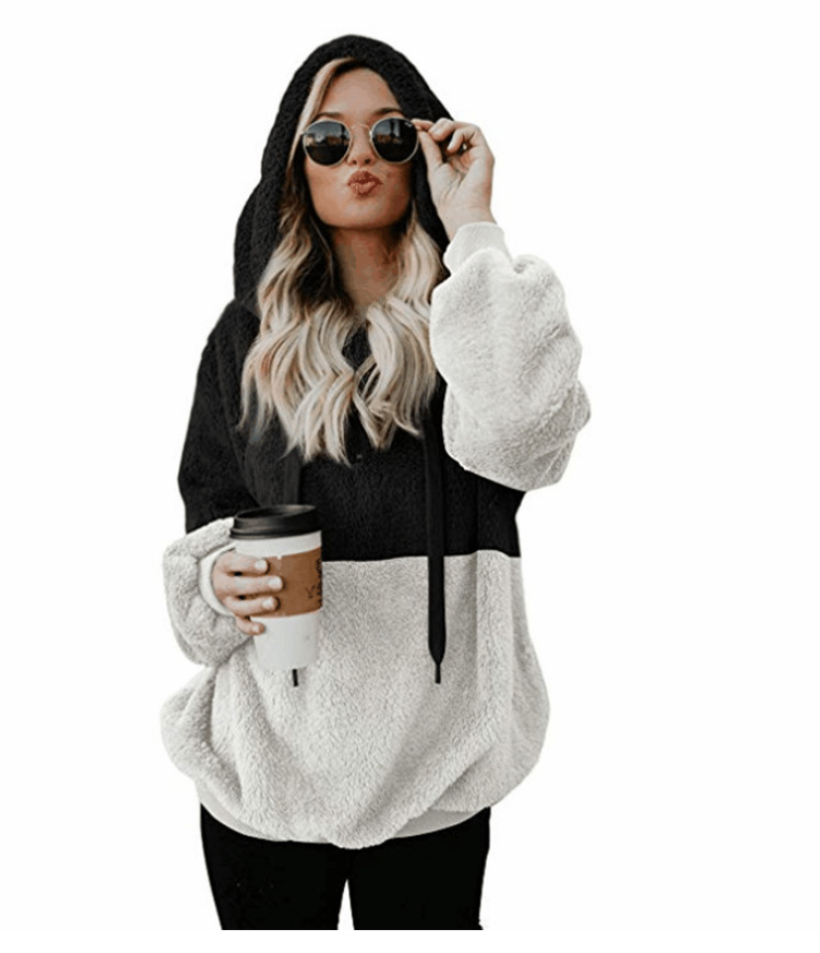 Drawstring Loose Hoodies For Women