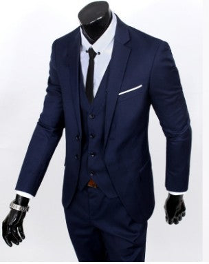 Office Style Custom Made 3Pc Suits For Men