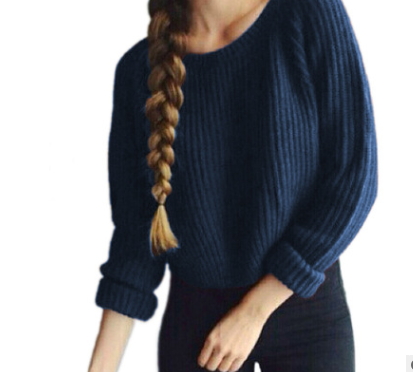 Long Sleeve Classic Sweaters For Women