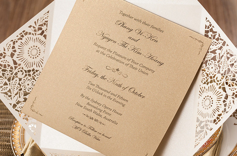 Personalized custom invitation