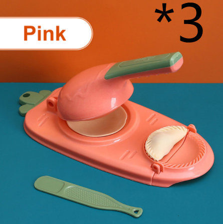 New 2 In 1 Kitchen Dumpling Making Tool Baking Pastry Manual Artifact For Pressing Dumpling Skin Wrapper Mould Dough Press Maker