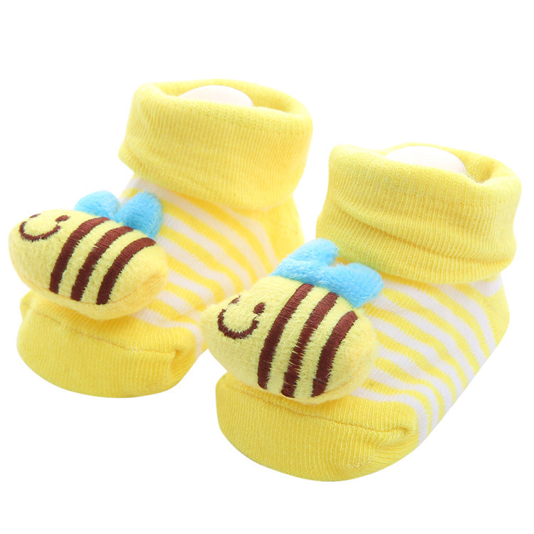 Cartoon Anti-Skid Three-Dimensional Socks for baby