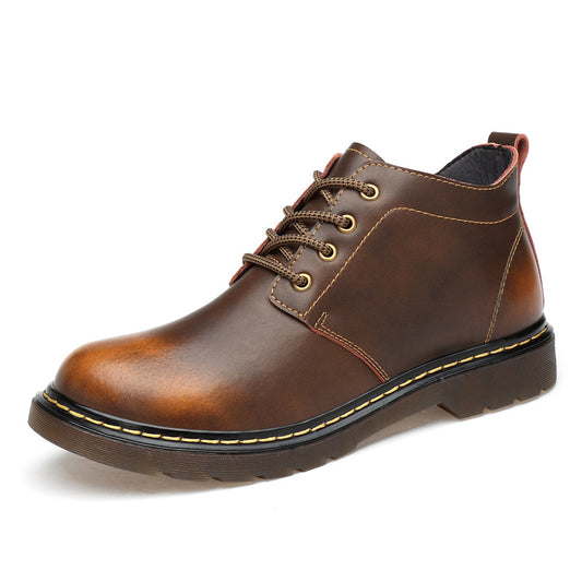 Casual leather shoes for men