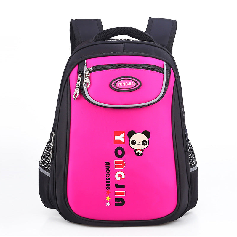 Schoolbag pupil 1-3-6 grade manufacturer custom-made male and female new children's shoulder cartoon knapsack 6-12 years old