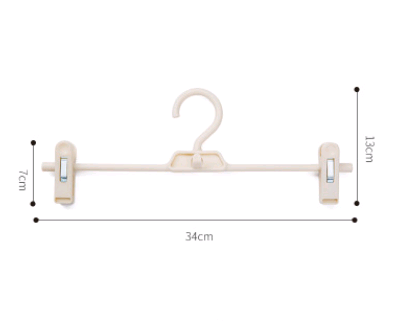 Hanger hanger indoor and outdoor plastic non-slip pants rack pants clip multi-function retractable superimposed pants rack drying rack