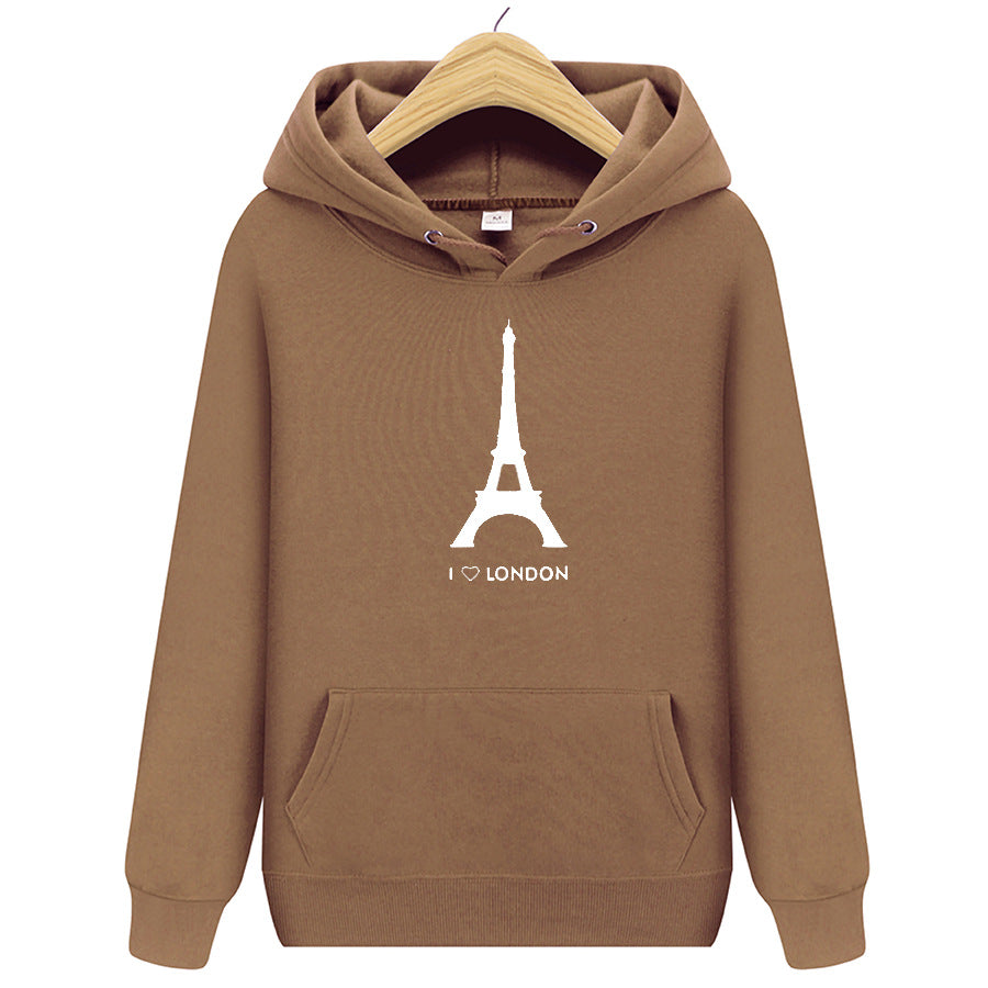 Eiffel Tower Hoodie For Men