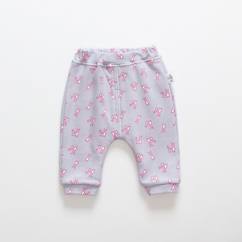 Korean winter  Velvet Pants for baby