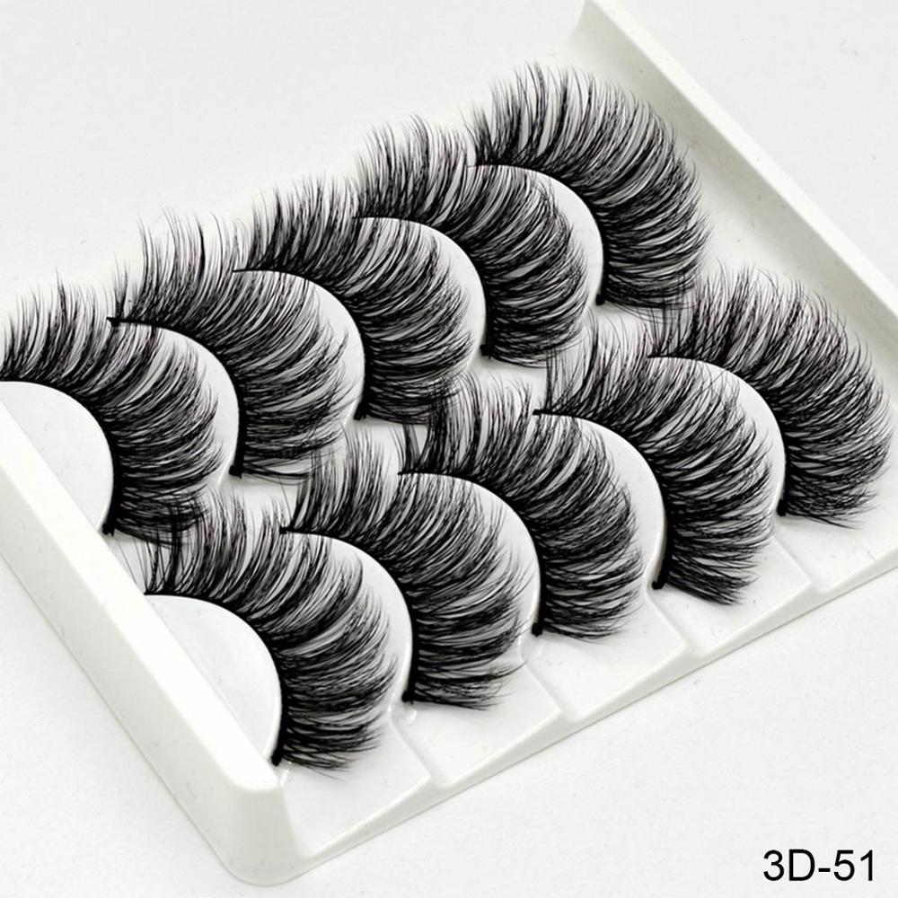 Handmade chemical fiber false eyelashes