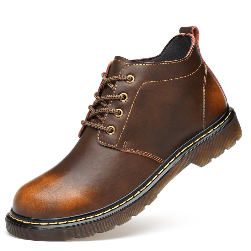 Casual leather shoes for men