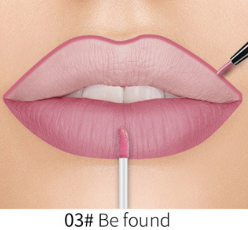 Lip Liner Matte Nonstick Cup Liquid Lipstick Double Lip Gloss Pen