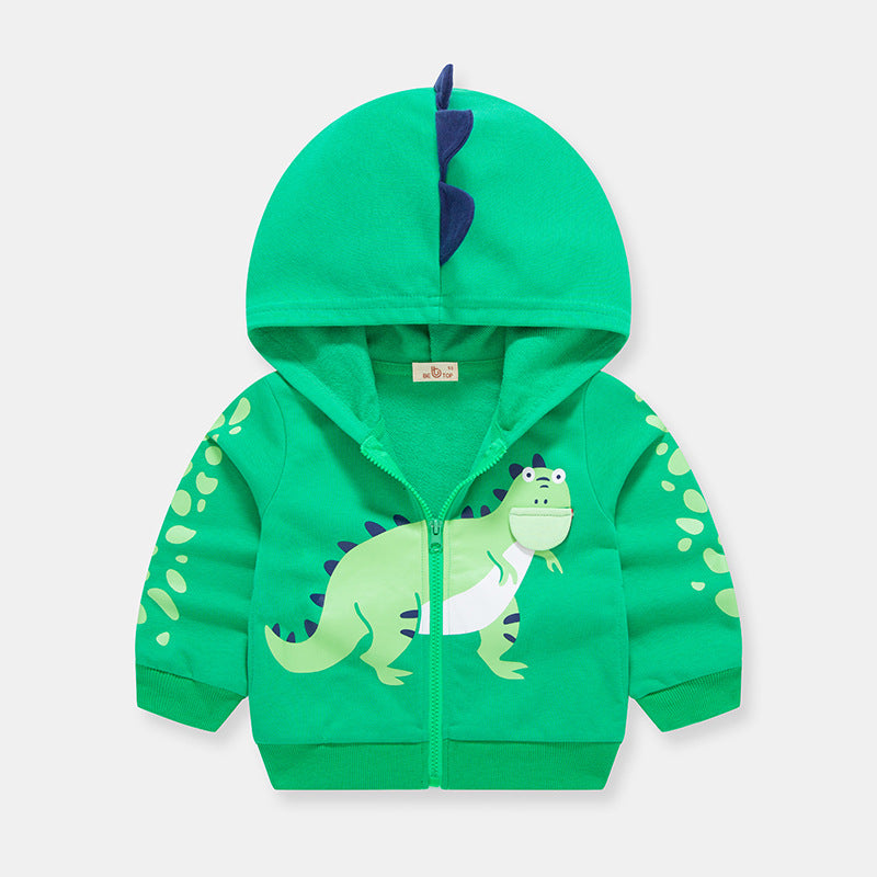 Autumn  Dinosaur Characteristic Coat for boys