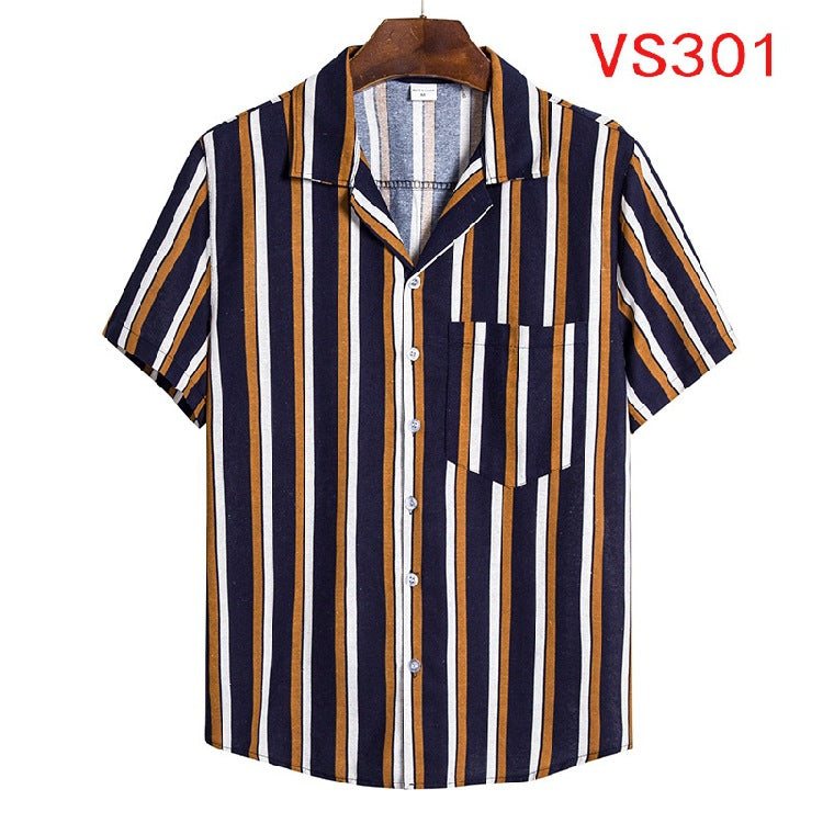 Men's Fashion Casual Short Sleeve Shirts