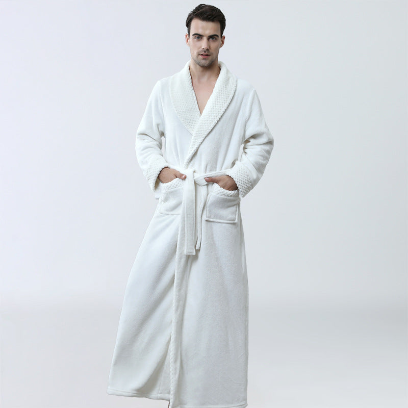 Coral Fleece Nightgown For Men