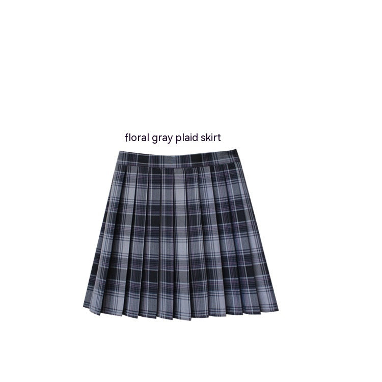 Check Pleated Skirts For Women