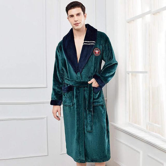 Elegant Solid Casual Sleepwear For Men