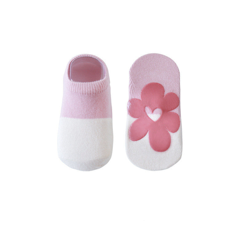 New Summer Combed Cotton Floor Socks for baby