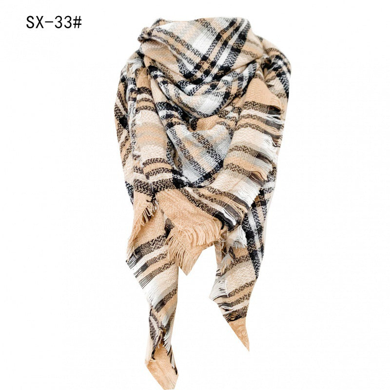 Warm Fashionable Outerwear Shawl for women