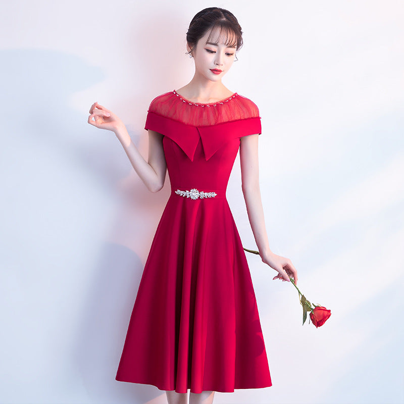 Red wedding dress for women