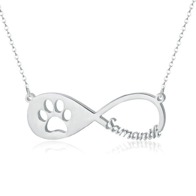 Pet Claw Unlimited Necklace With Personalized Name