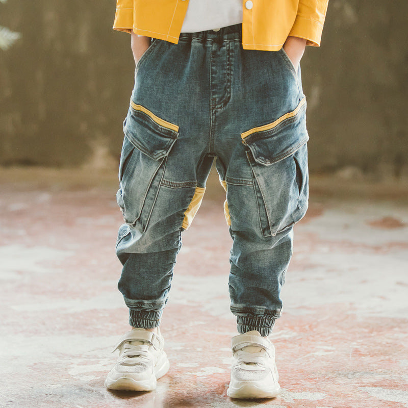 Spring And Autumn Jeans for boys