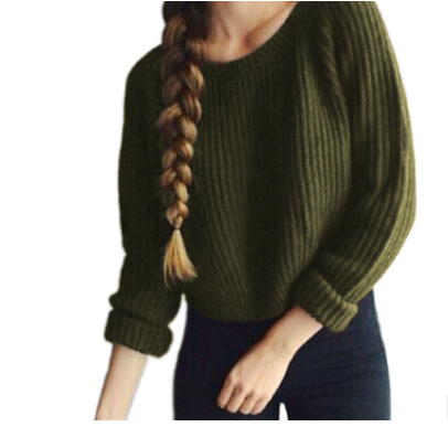 Long Sleeve Classic Sweaters For Women