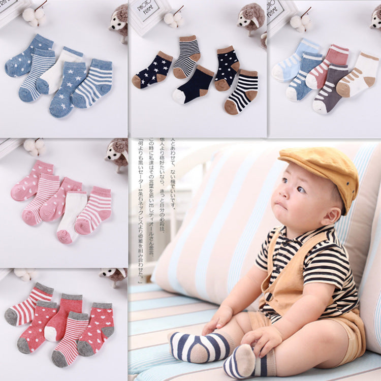 Autumn winter new Korean Edition lovable child socks for baby