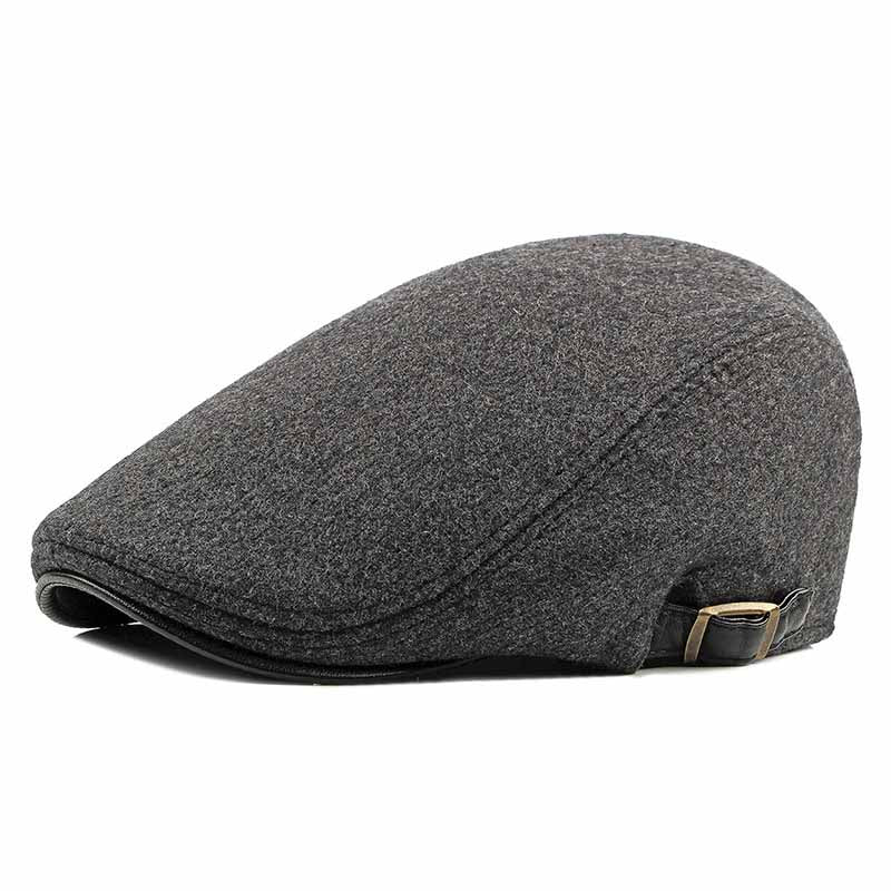 Fashion Simple Men's Retro Woolen Beret