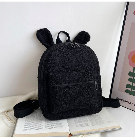 Cute Plush  Autumn And Winter New backpack for kids