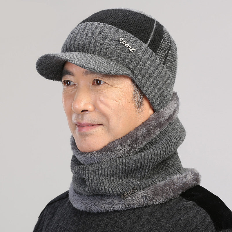 Middle-aged and old men's winter earmuffs