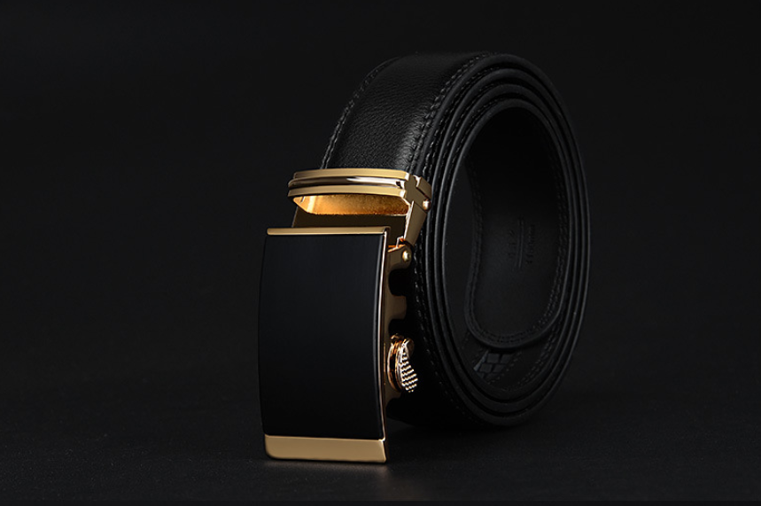 Male pin buckle belt