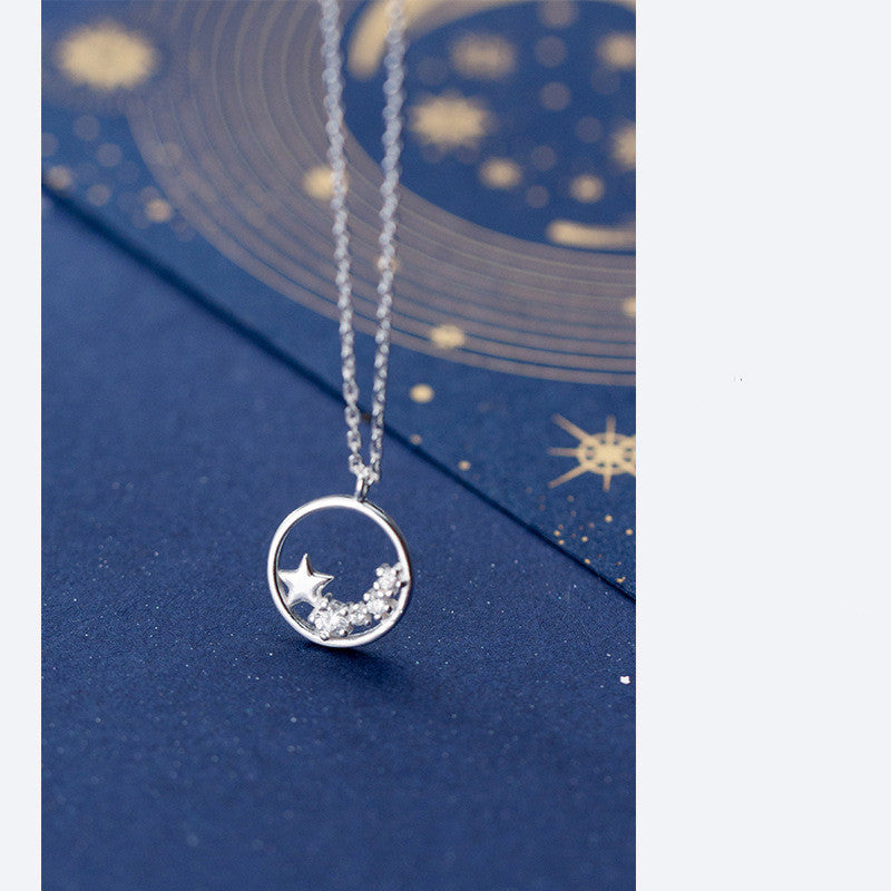 Starry Hollow S925 Silver Necklace