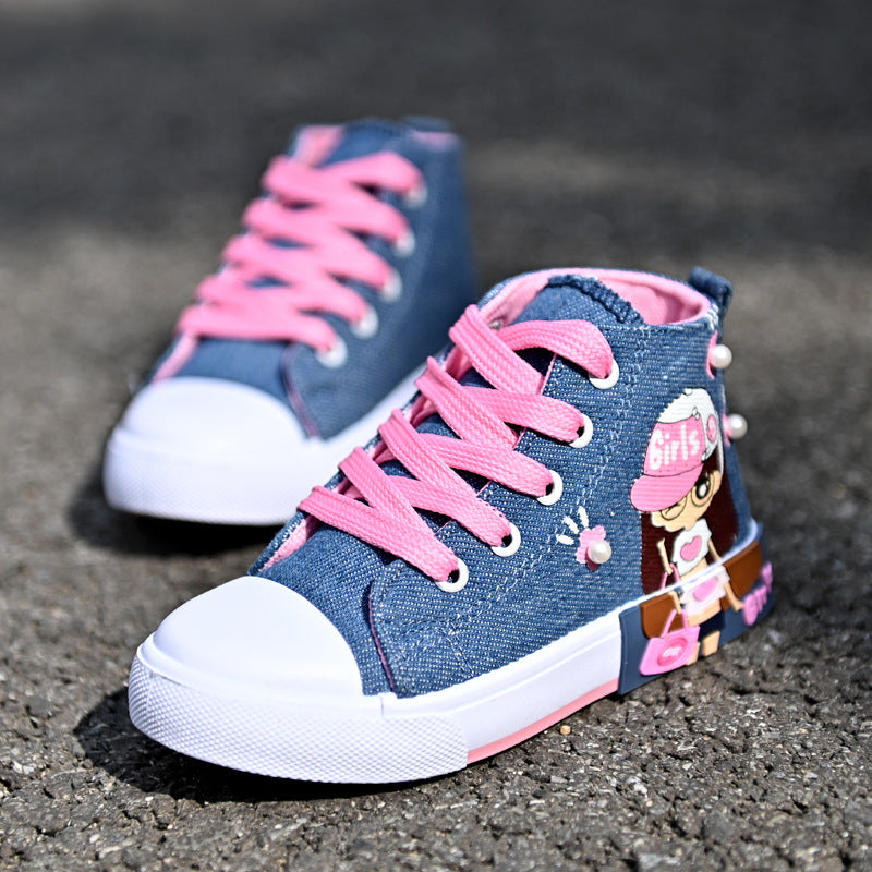 Canvas Sneakers for girls