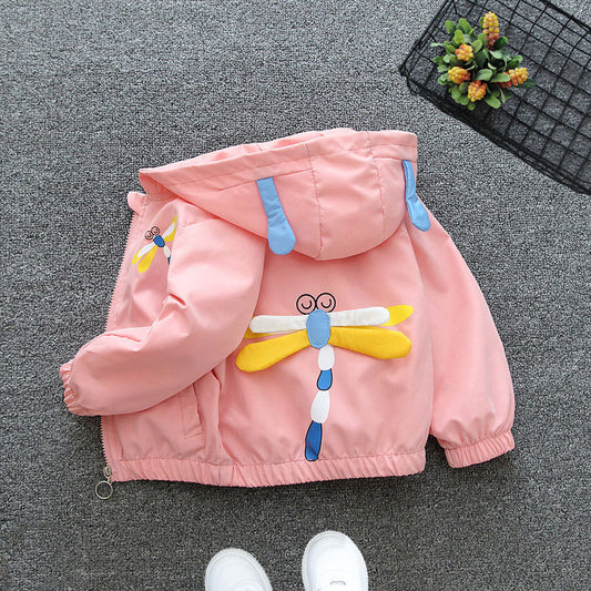 Fashion Hooded Zip Jacket for baby
