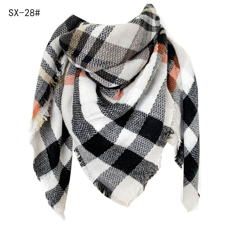 Warm Fashionable Outerwear Shawl for women