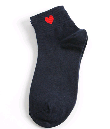 Socks Cotton Heart Shaped Socks Love Cute Short Socks for Women