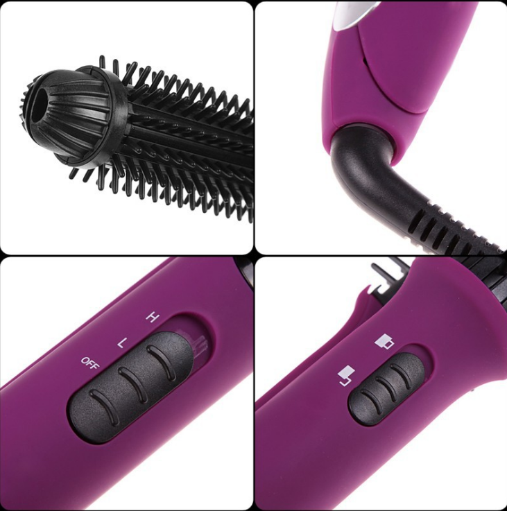 Hair curling stick dual-purpose hair straightener buckle hair curler electric coil comb plywood