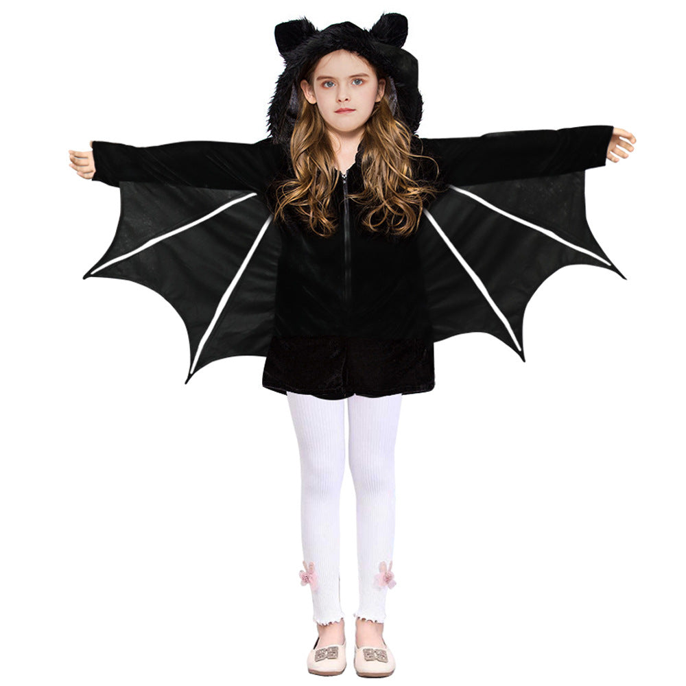 New Halloween  Costume Bat Cape for girls