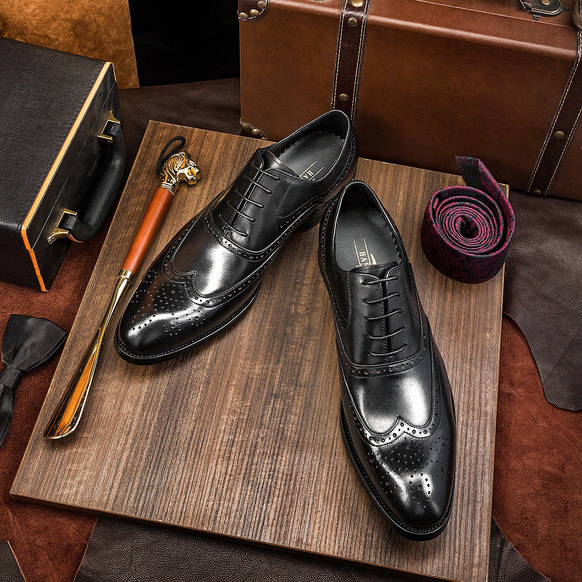 British Business Casual Shoes for Men