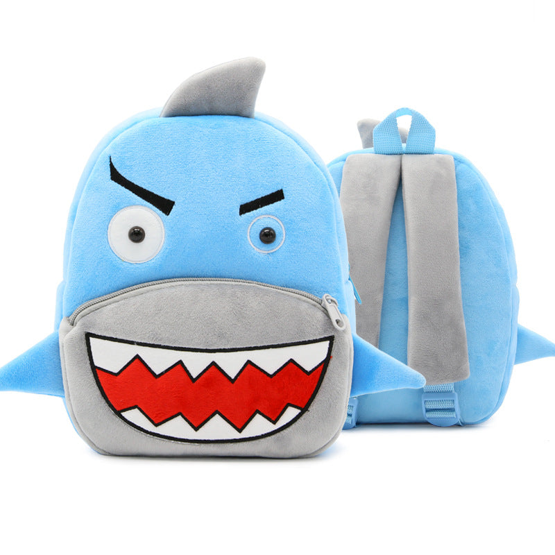 Cute Plush  Kindergarten Cartoon School Bags for kids