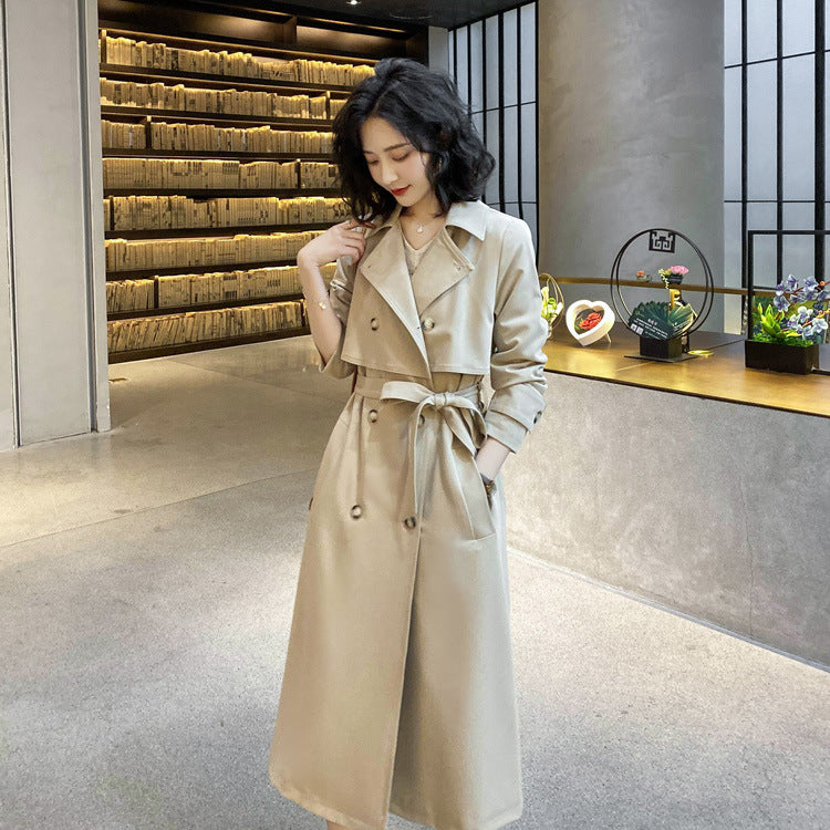 Mid-length High Sense Small Coat in autumn use for women