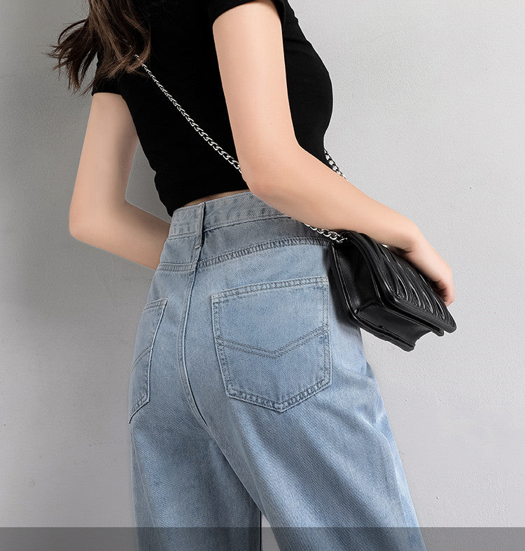 Wide Leg Summer Jeans For Women