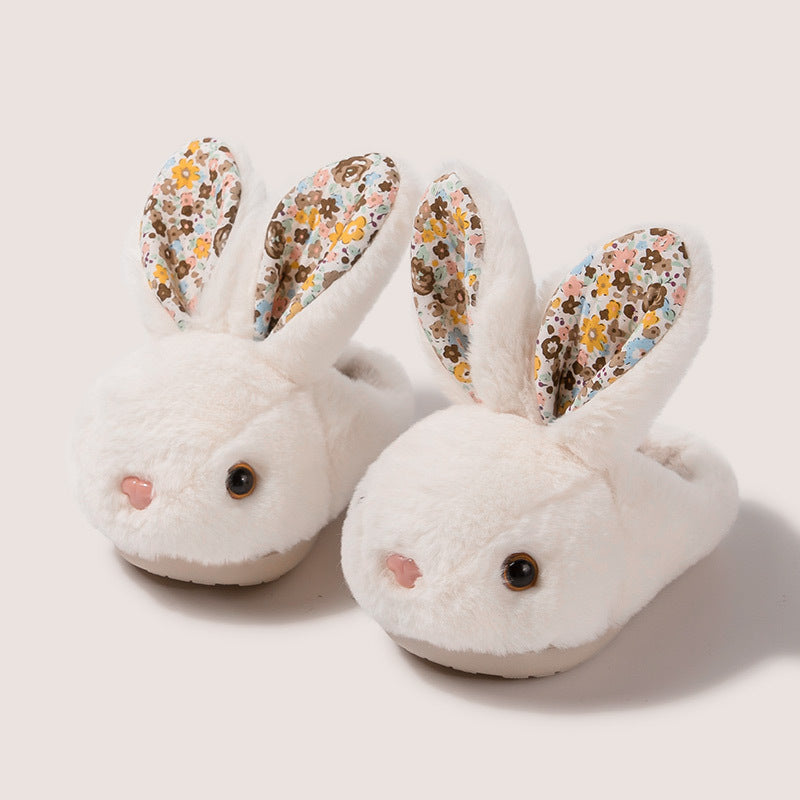 Super Soft Rabbit Cotton Slippers For Boys And Girls